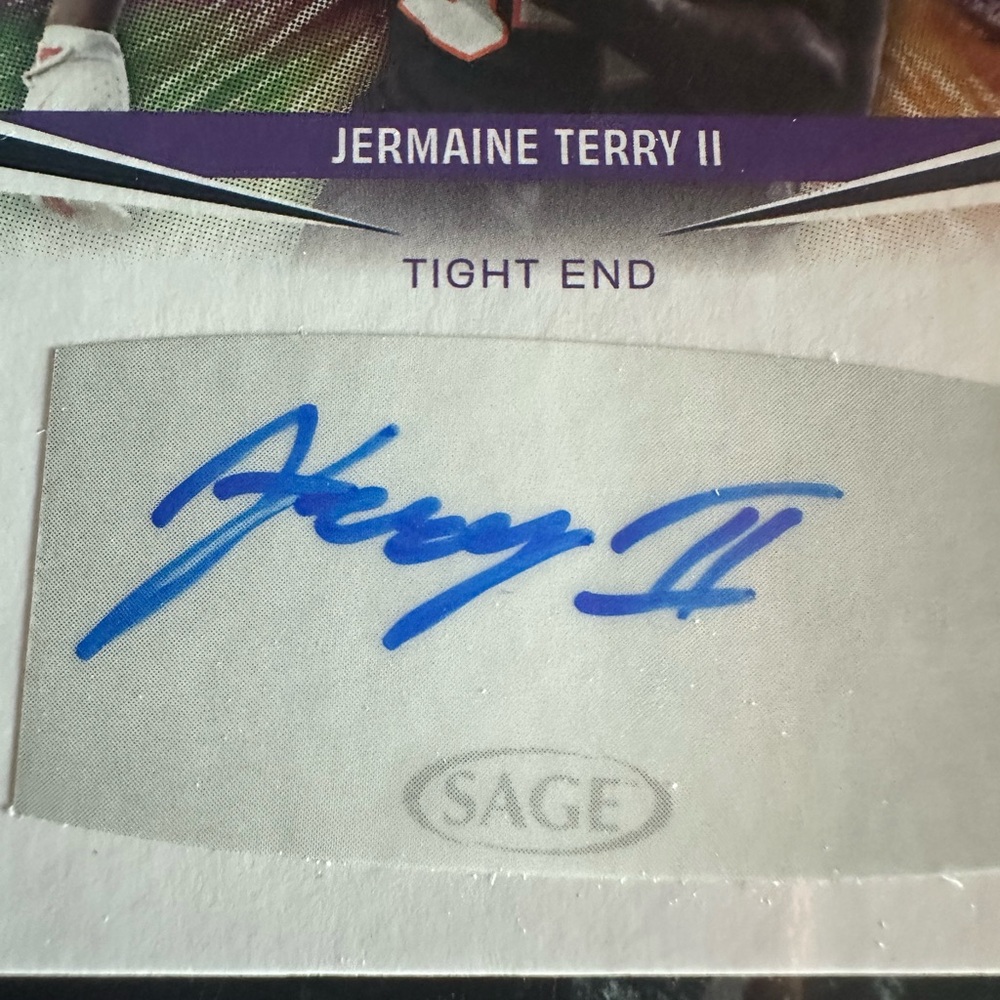 Beautiful Autographed Card - Picture 2 of 4